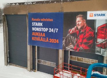 Starkin tuleva Helsingin Konalan toimipiste palvelee rakentajia NONSTOP 24/7